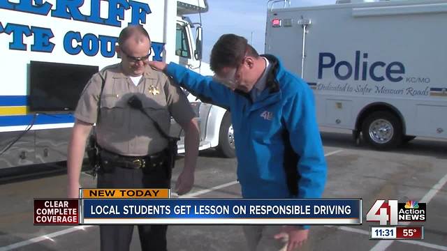 High school event focuses on responsible driving