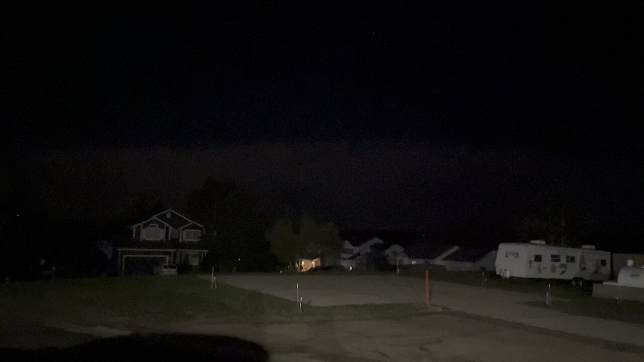 Crazy Lightning Inside Massive Supercell North Eastern Colorado 6/28/23