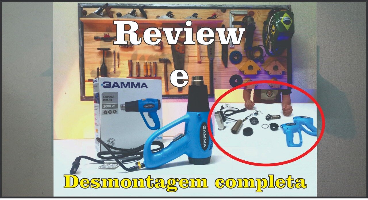 Soprador Gamma - Review e Desmontagem