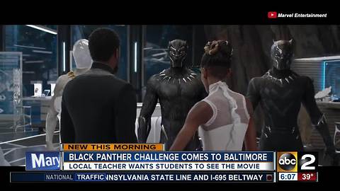 Black Panther Challenge comes to Baltimore