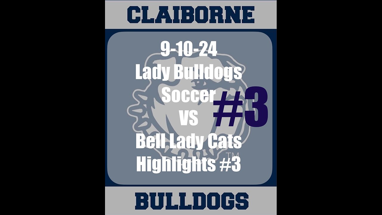9-10-24 Claiborne LB Soccer vs Bell LC_Highlights #3