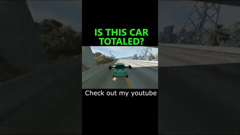 BeamNG DRIVE / is the car totaled