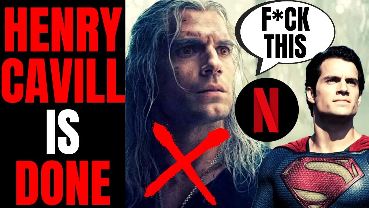 Henry Cavill LEAVES The Witcher After Woke Netflix Writers DESTROY The Show | All In On Superman