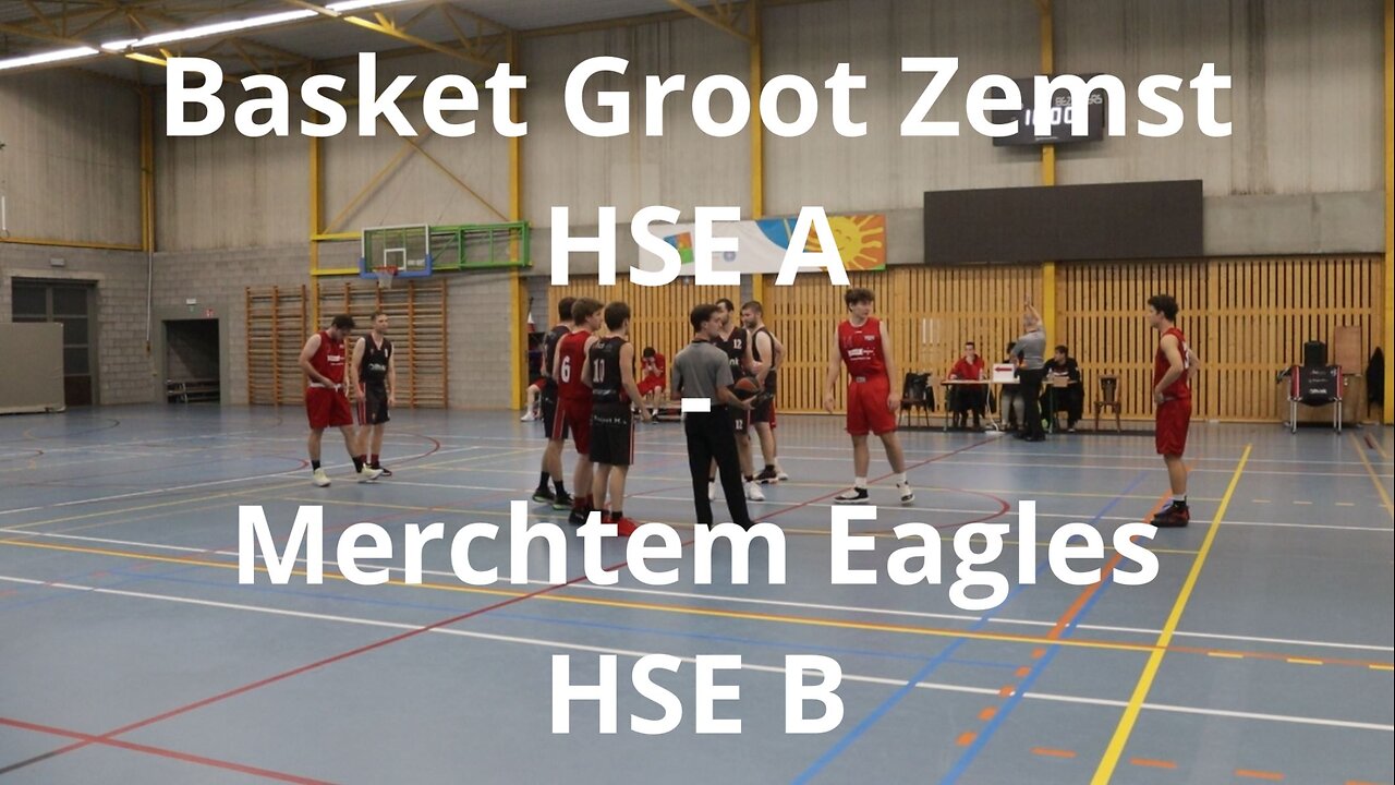 Basket Groot Zemst HSE A - Merchtem Eagles HSE B - 21 oktober 2023