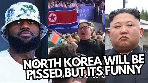 Kim Jong-Un Impersonator dances Infront of North Korean Athletes at Olympics Hilarious!
