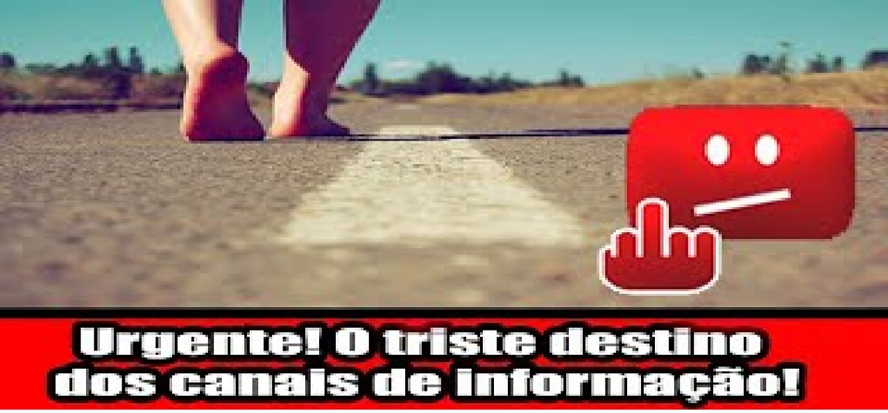 Urgente! O triste destino dos canais de informação