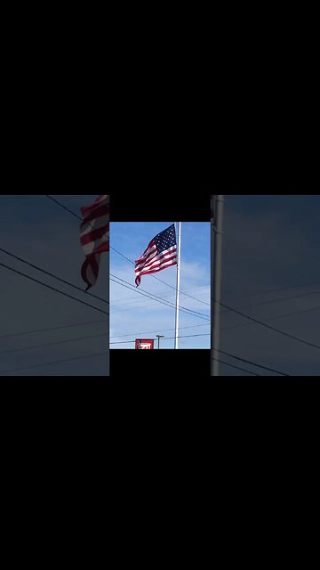 USA Flag Half Staff 10/7/2017 For Las Vegas Victim's