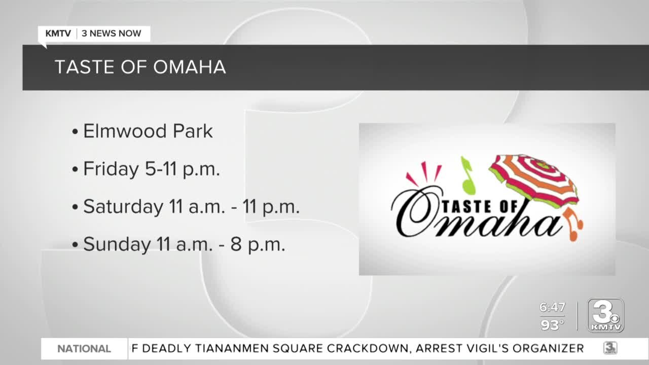 Taste of Omaha underway