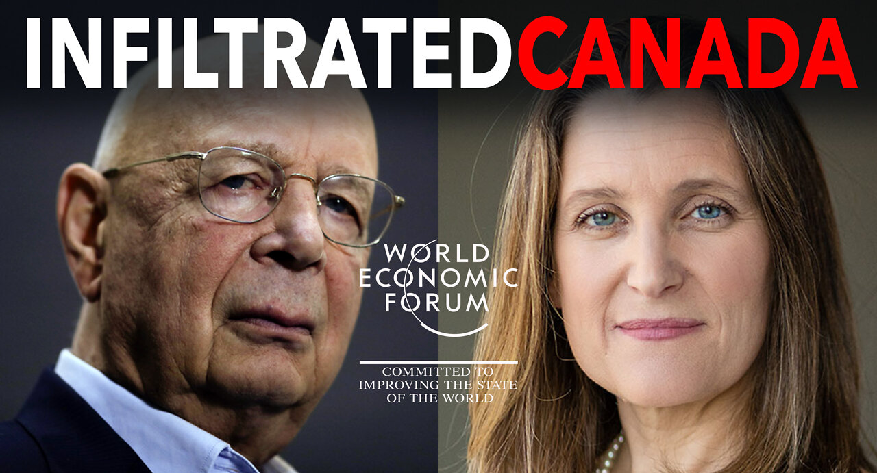 Klaus Schwab's WEF Young Global Leader Chrystia Freeland - Crowd Funding=Terrorist Financing