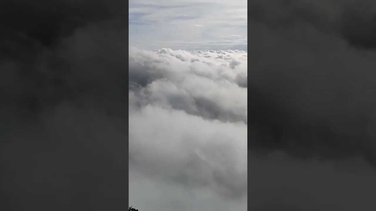 Sea of cloud and the gentle breeze #wind #breeze #clouds #asmr #shorts #nature