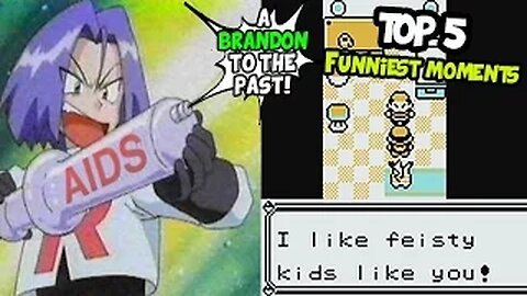 Top 5 Funniest Moments In Pokemon Gen 1 (Ft. TheGamerFromMars) - ABrandonToThePast