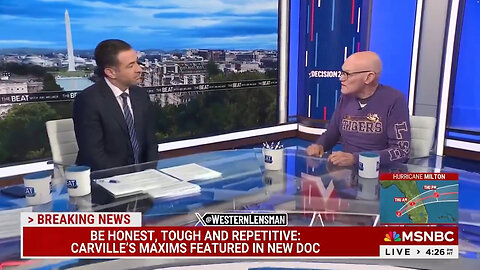 James Carville Weighs In On The State Of The Election: "I'm Scared To Death"
