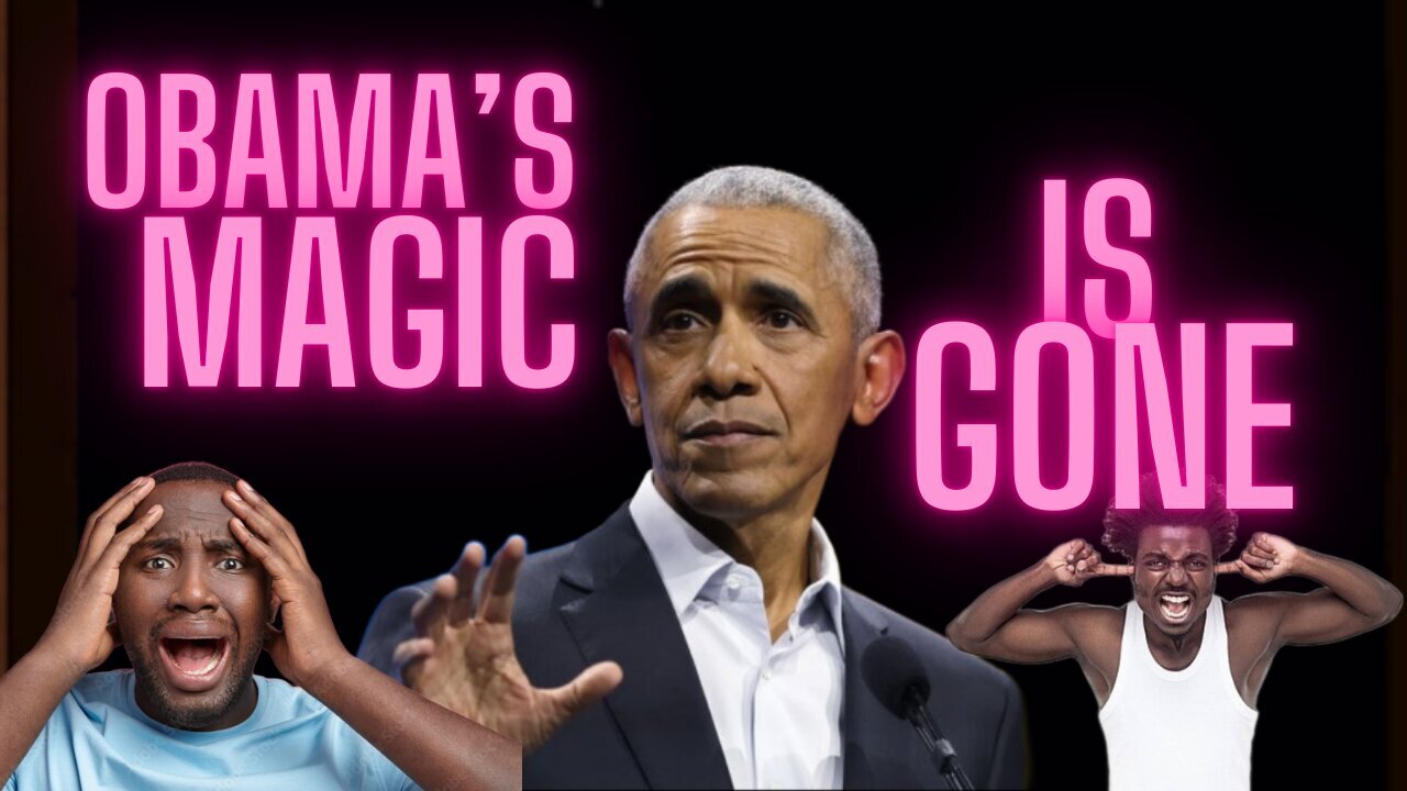 DEMOCRATIC PANIC: Barack Obama No Longer Controls The Black Vote!