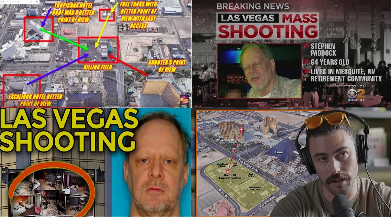 Las Vegas Shooting Map - Ian Carroll