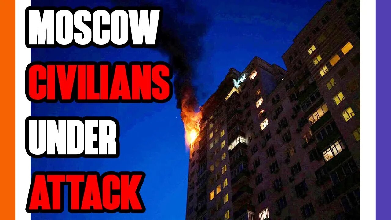Civilians In Moscow 4ttacked by Drones 🟠⚪🟣 NPC Global