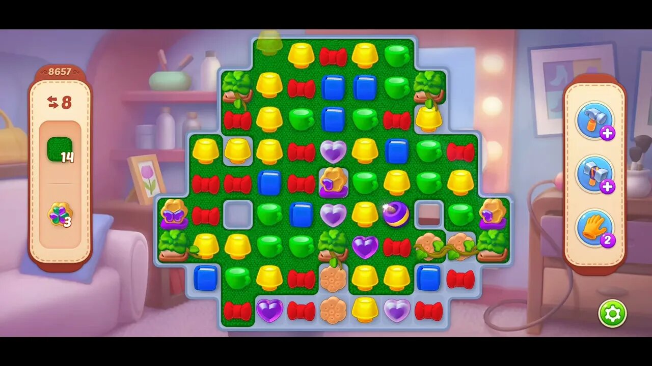 Playrix Homescapes Gameplay Walkthrough Level 8657