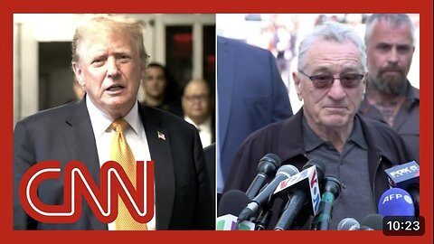 ‘Broken down fool’: Trump comments on Robert De Niro outside court