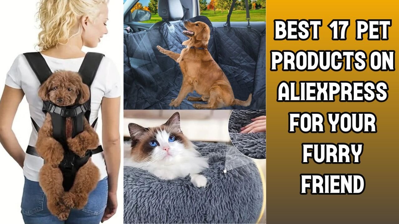 17 Surprising Pet Products on Aliexpress That Will Change Everything