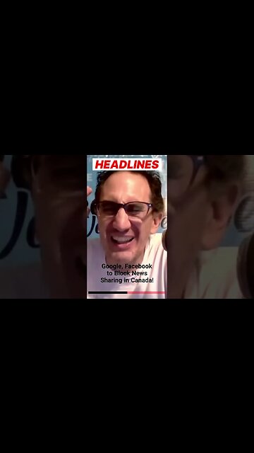 Google, Facebook to BLOCK NEWS SHARING in Canada!