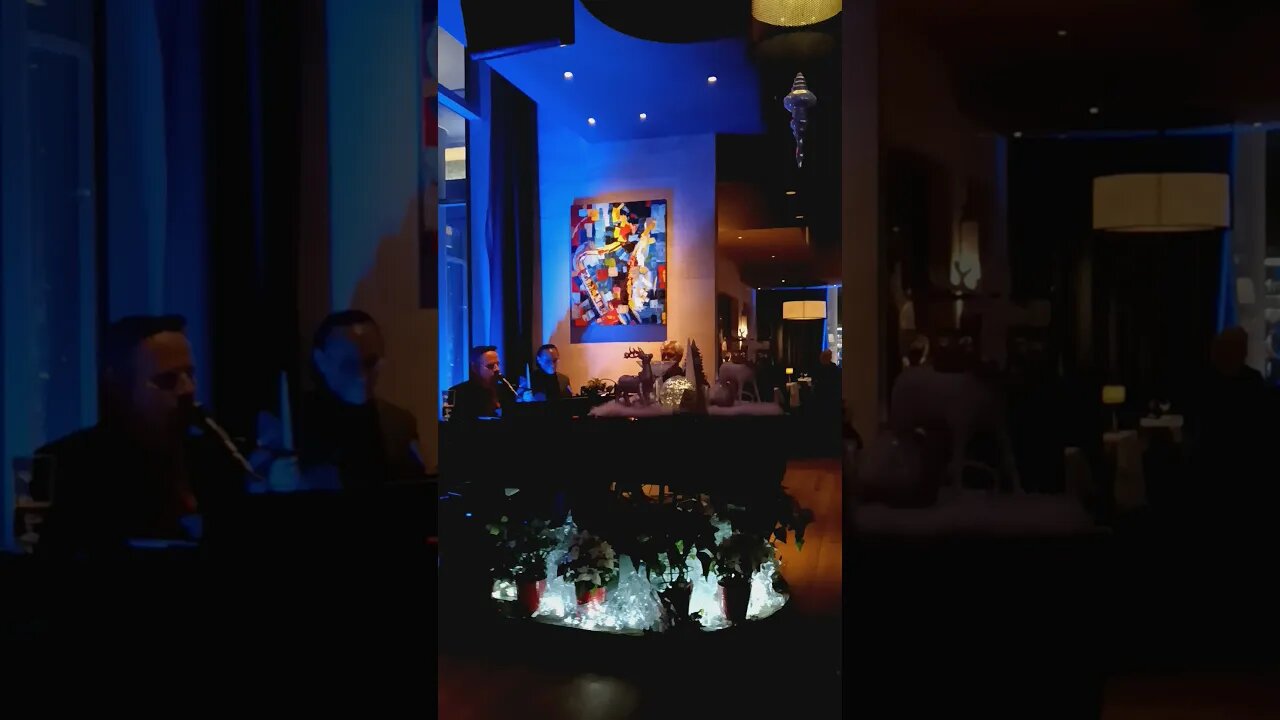 Alex Bajan At Lech Alex Bajan visiting last night Dec 30th 2021 Eddie V's in McLean, Virginia