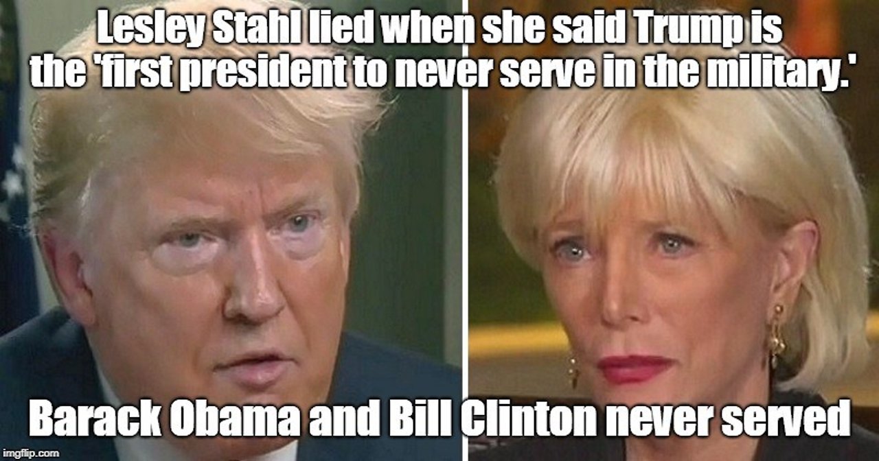 Trump to 60 Minutes hack Lesley Stahl: I'm president and you're not