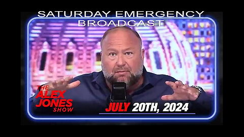 ALEX JONES (Full Show) 07_20_24 SATURDAY EMERGENCY BROADCAST