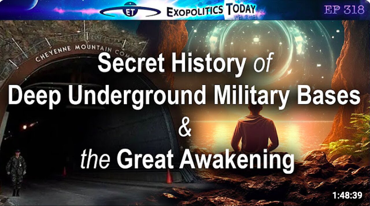 Gene Decode : The Secret History of Deep Underground Military Bases & the Great Awakening