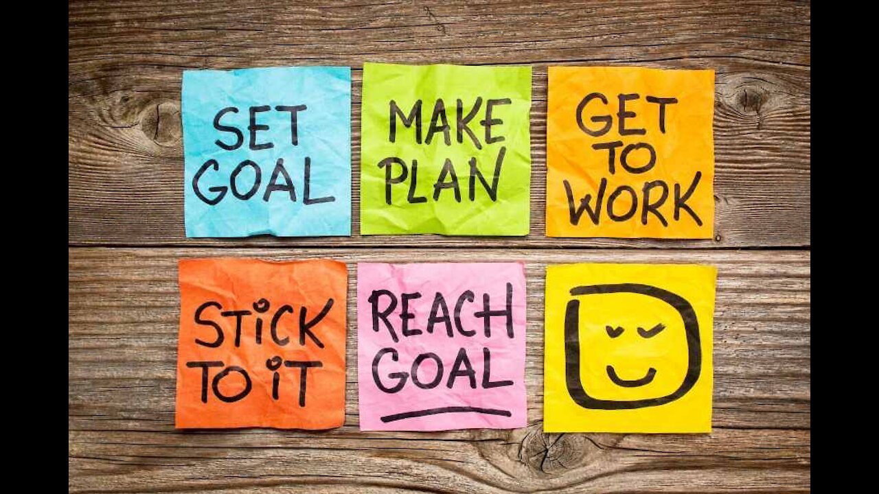 Smart Goal Setting - How To Set Goals Motivational Video