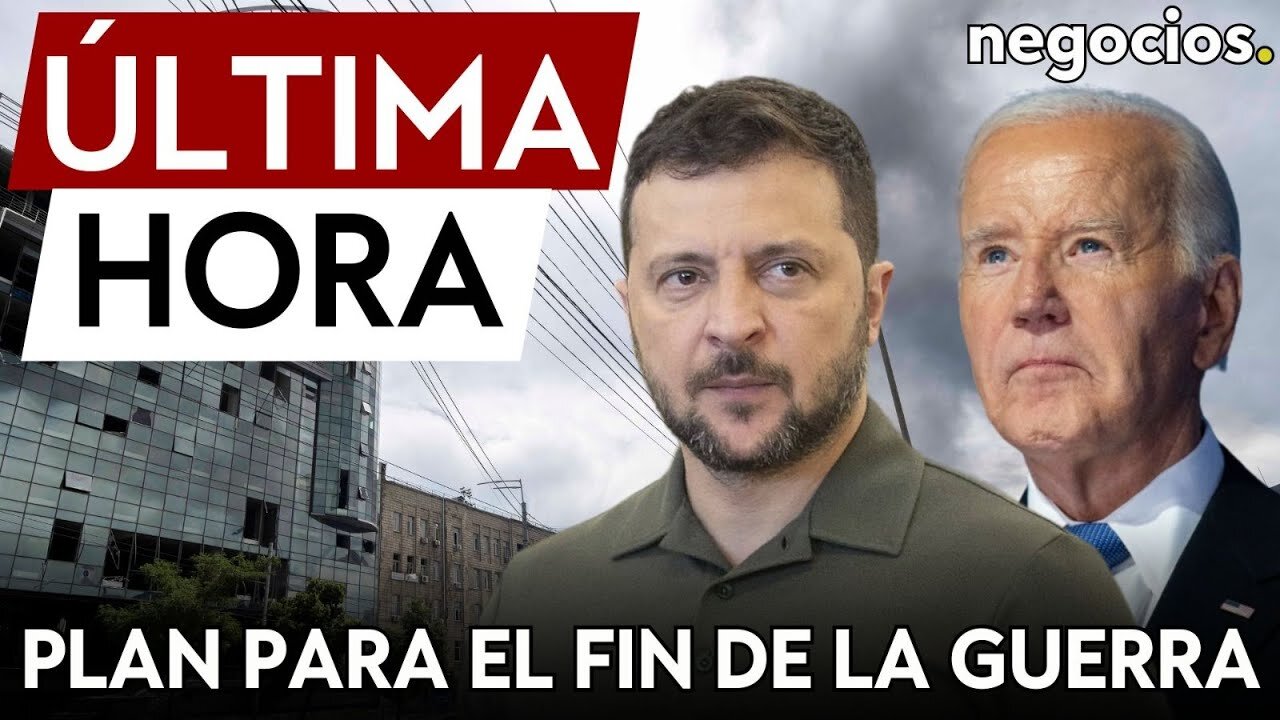 ÚLTIMA HORA | Zelensky anuncia que presentará a Biden un plan para poner fin a la guerra