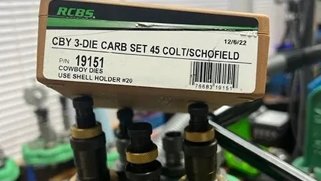 Lets talk reloading #mac16 45 colt dummy rounds using Redding and Rcbs dies