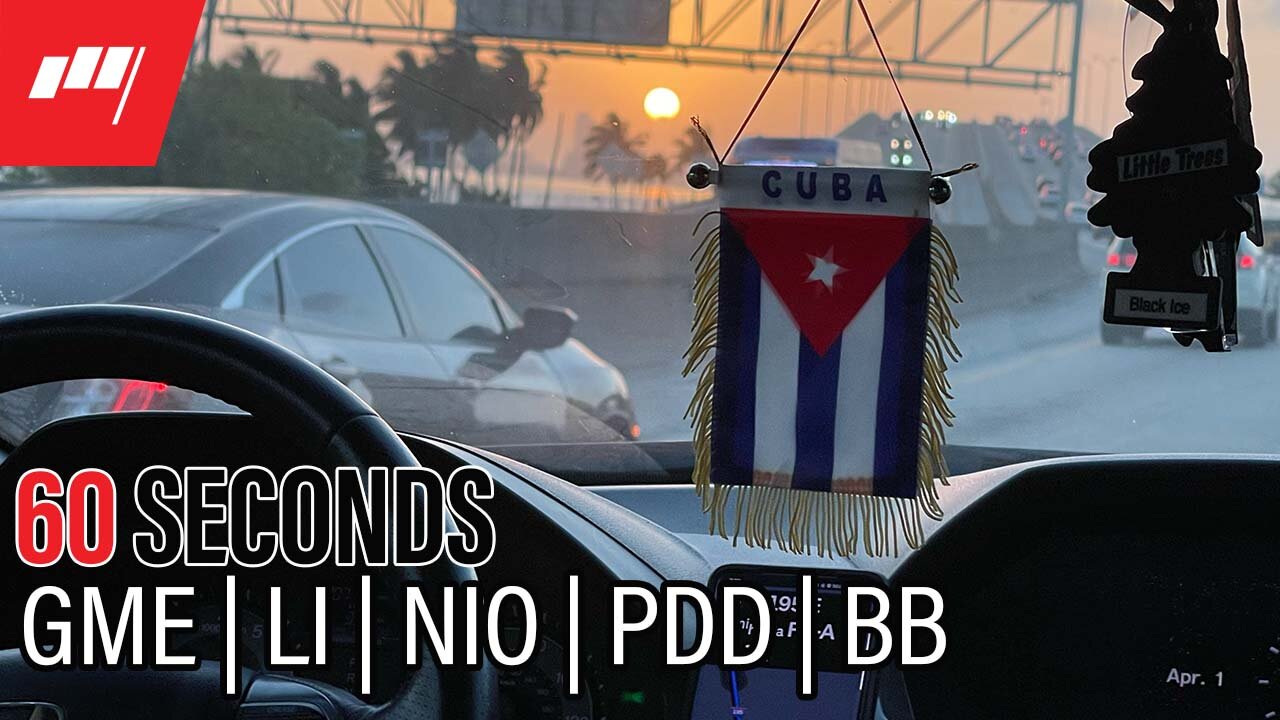 ⏱️60 Seconds #nftmiami2022 🌴 $GME $LI $NIP $PDD $BB more @MarketRebels 🏴‍☠️