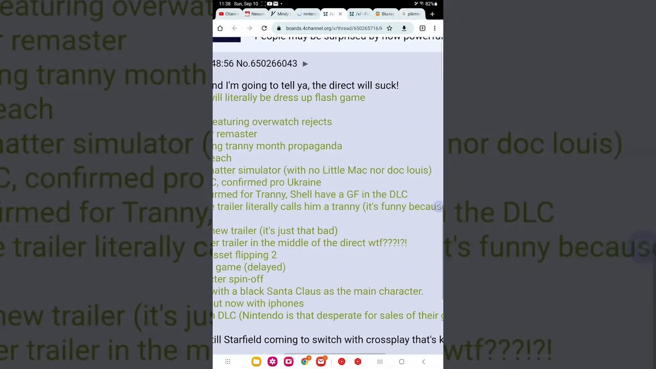 really really bad nintendo direct leak