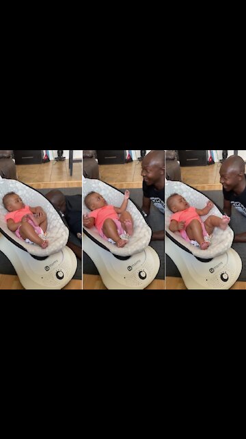 Sweet Baby Gets Scared During Game Of Peekaboo