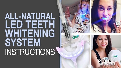 How to whiten your teeth using LED Teeth Whitening System