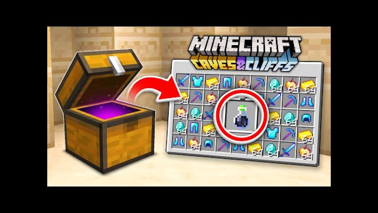 25 SECRETS in Minecraft 1.18 CAVES & CLIFFS!