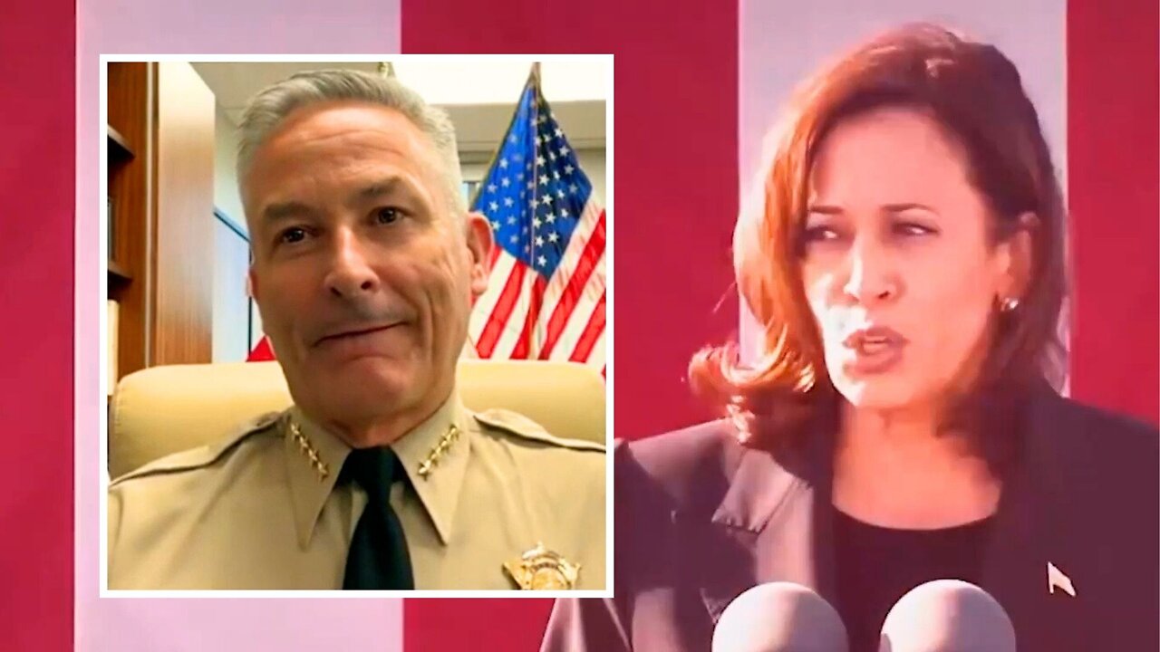 Sheriff Featured in Kamala Harris Ad Puts Her on BLAST, Supports Trump Instead