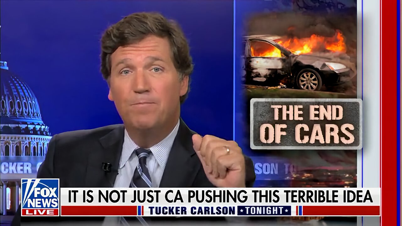 Tucker: The Biden Admin Wants to Require Everyone to Be Driving an Electric Car by 2035