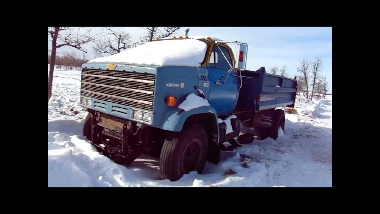 1985 Chevrolet C70 KODIAK CAT Diesel square body Chev