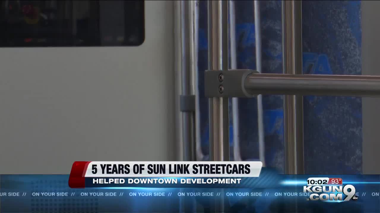 Sun Link celebrates 5 year anniversary of the streetcar