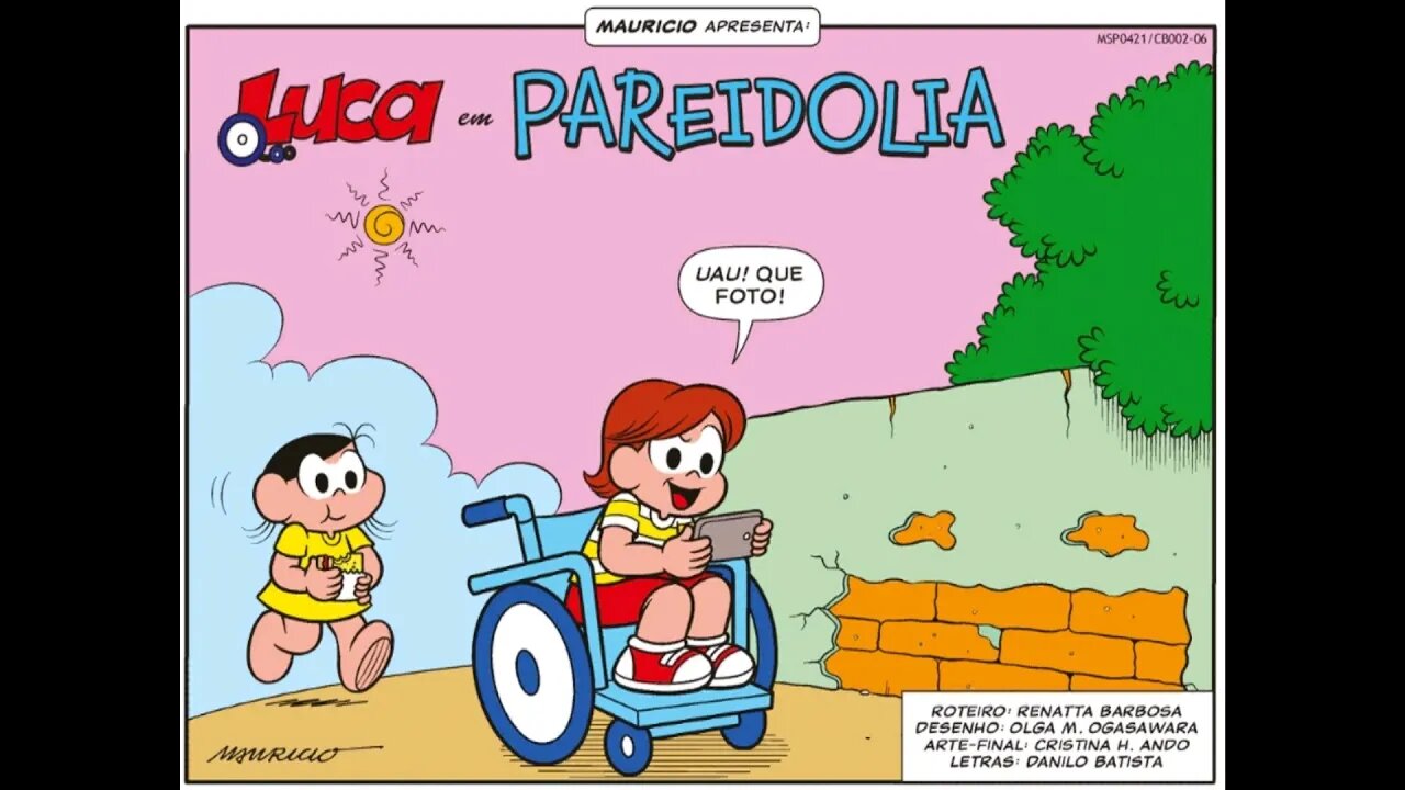 Luca em-Pareidolia | Gibis do Rapha 2