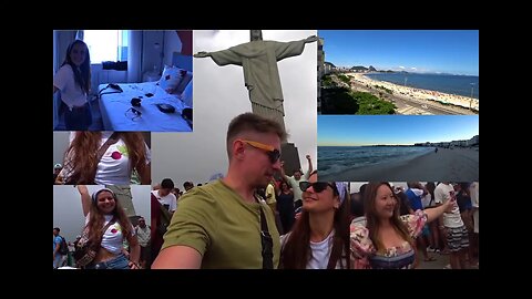 #Rio, #beach, with Portuguese Girl, #travel, #vlog, #ubex,