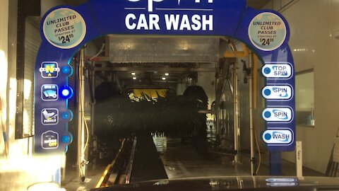 Going through the Car Wash!!