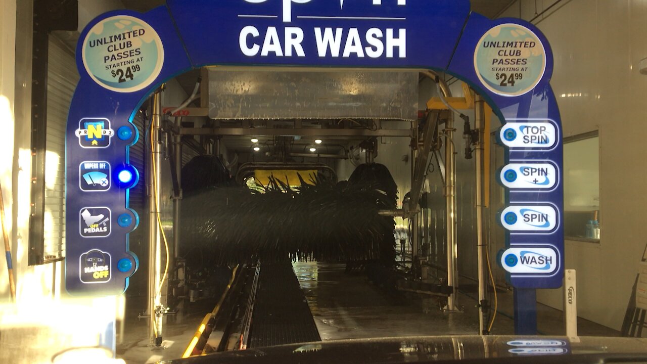 Going through the Car Wash!!