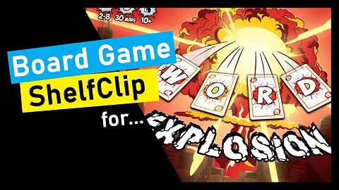 🌱ShelfClips: Word Explosion (Short Board Game Preview)