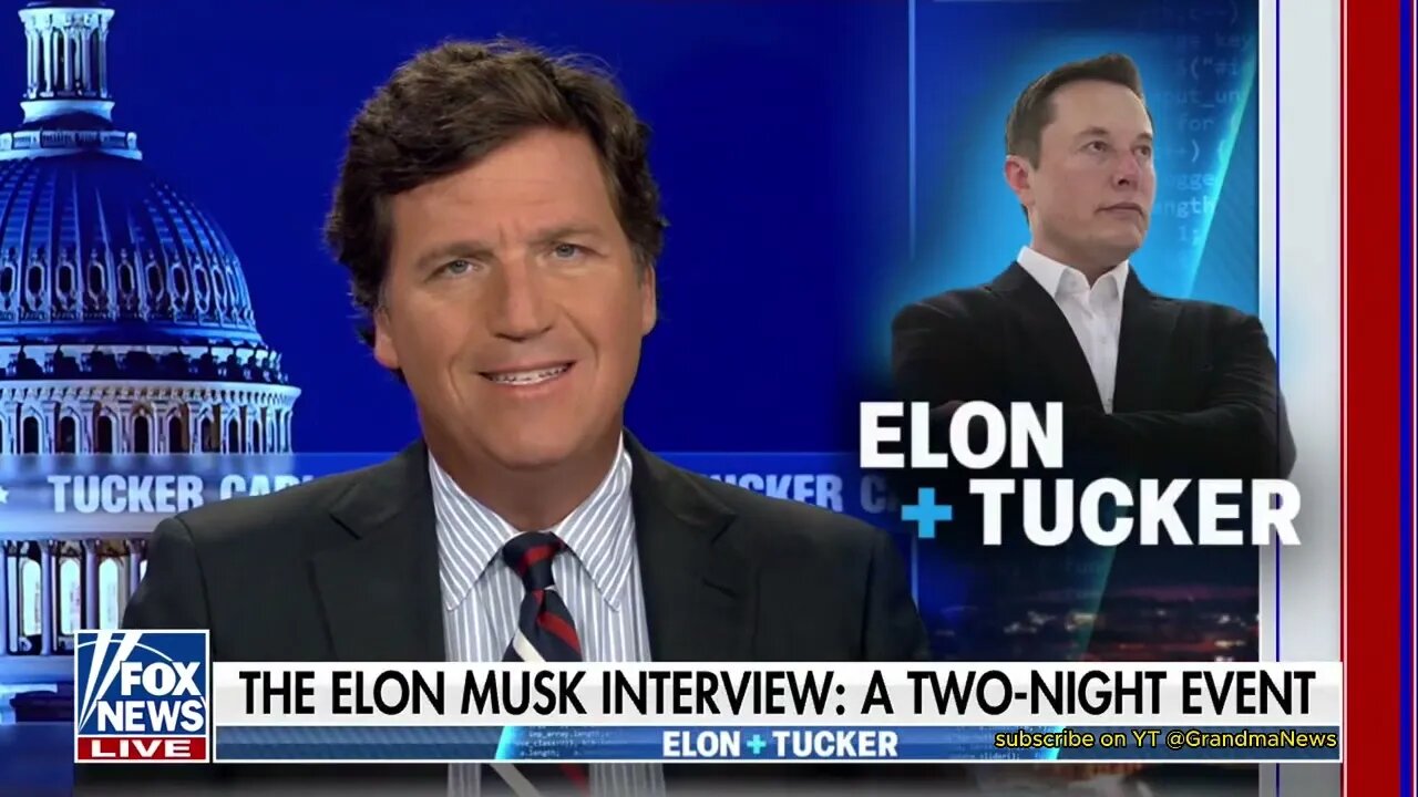 Elon Musk + Tucker Carlson Interview April 19 2023 FULL