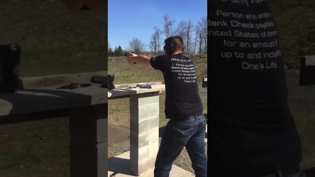 Shooting the #Beretta #APX. Subscribe for more. #shorts #shortsvideo #shortsfeed #trending #trend