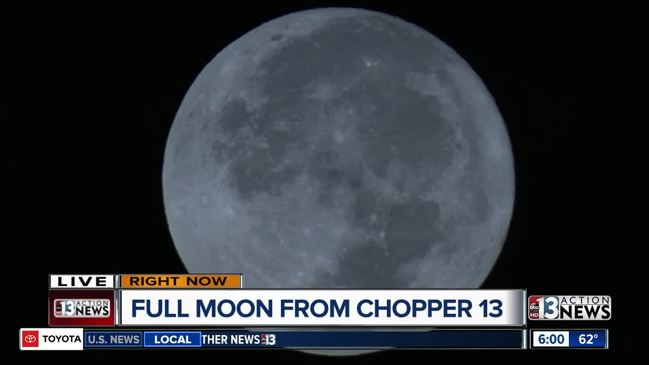 Full moon on 10/24