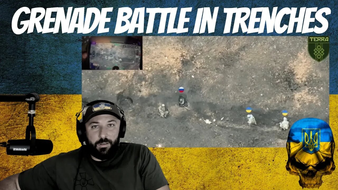 Ukraine War Footage: Grenade Battle In Trenches Soldiers and Drones