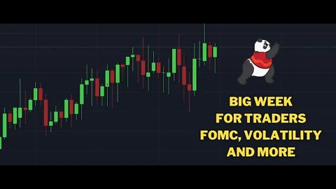 Big week for traders! FOMC, volatility and more.
