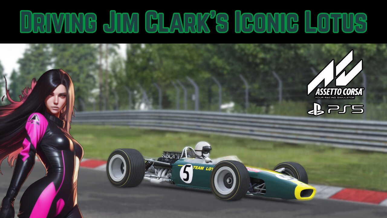 Lotus Type 49 At The Nordschleife #assettocorsa #simracing #lotus #jimclark #ps5 #nordschleife